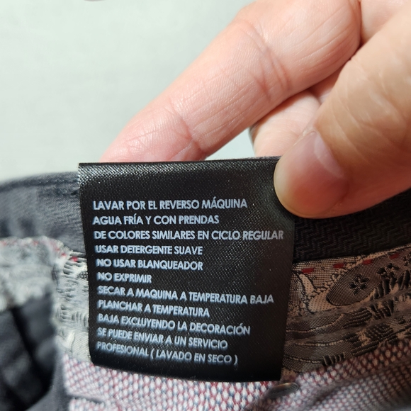 English Laundry Mens 36x34 Dark Gray Black Straight-Leg Jeans - Picture 12 of 13